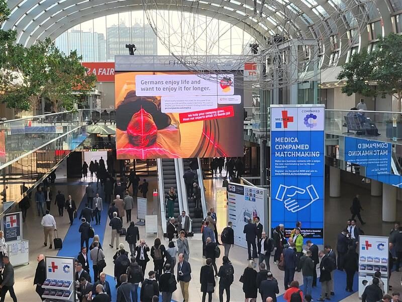 Medica Compamed 2022" di Dusseldorf